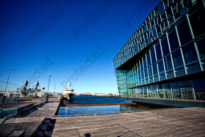 6H1C3212 
 Harpa and Reykjavik harbour 
 Keywords: reykjavik, harbour, iceland, harbor, destination, town, travel, marina, ship, morning, seaport, sightseeing, city, blue, motorboats, sky, boat, tourism, sea, fishing, vessel