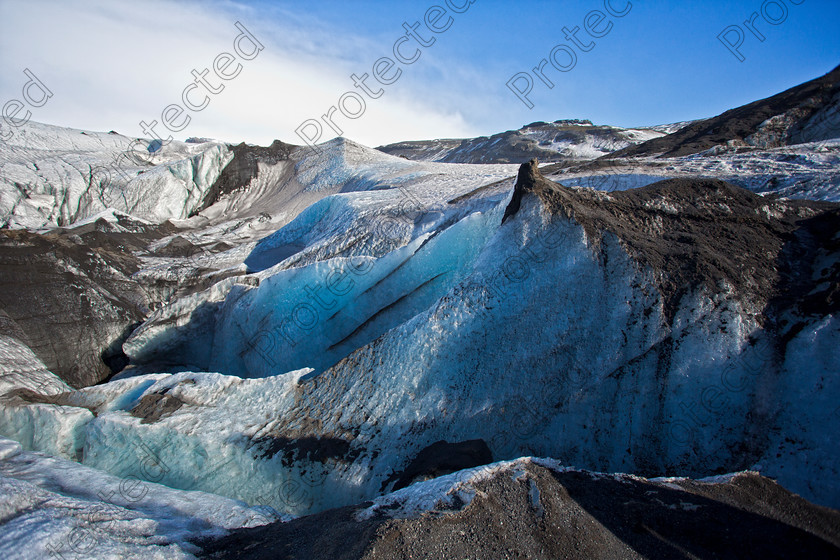 1203 glacier full res 
 Solheimajkull Glacier, Iceland 
 Keywords: Solheimajkull, Glacier, Iceland, Cold, Ice, Tundra, Mountain, Ash, Sky, Sun, Sunny , Landscape