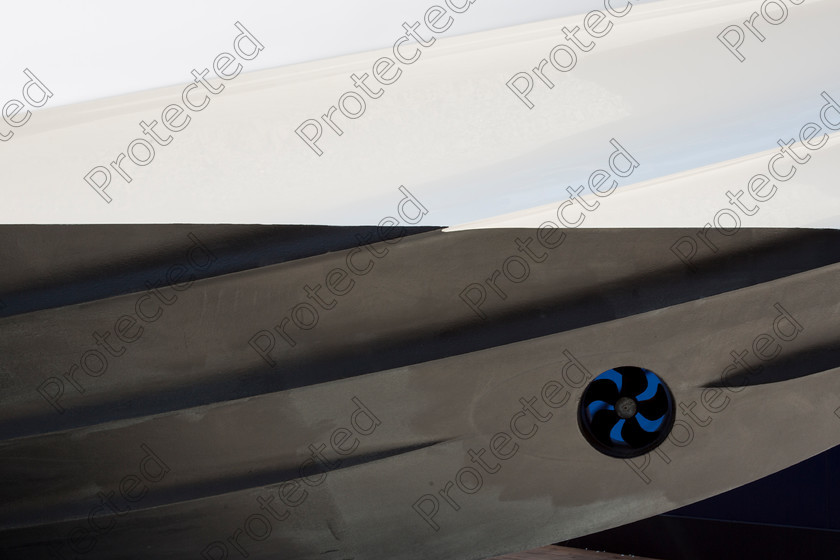 Boat-close-up-002 
 Boat propeller close up 
 Keywords: below, blade, blue, boat, close, cover, dry, keel, painted, prop, propeller, protection, protective, shaft, ship, small, thruster, under, underneath, underside, up, vessel